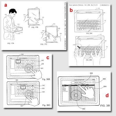 Patent iBook Touchscreen